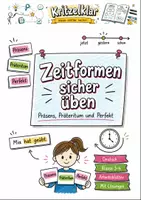 Vorschau - Arbeitsblätter - Zeitformen Klasse 4 - Deckblatt