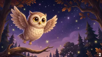 Aperçu - Préparation de séance / Séance complète - Kamishibaï | La chouette de la nuit | Les animaux de la forêt - Page 3
