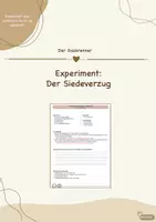 Vorschau - Experimente - Experiment zum Siedeverzug - Deckblatt