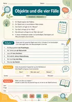 Vorschau - Arbeitsblätter - Satzglieder sicher bestimmen - Deutsch Klasse 6 - Seite 3
