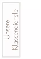 Vorschau - Präsentationen/Tafelbilder - Klassendienste Visualisierung | beige, blau, Classroom Management - Seite 2
