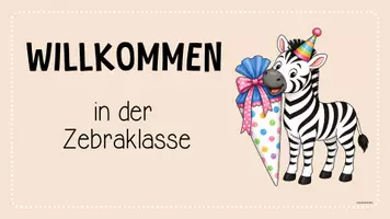 Vorschau - Präsentationen/Tafelbilder - Zebraklasse - Tafelbilder (Klassentier) - Seite 3