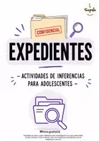 Vista previa - Hojas de trabajo - Expedientes- Inferencias para adolescentes - página 1