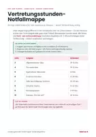 Vorschau - Arbeitsblätter - Vertretungsstunden Notfallmappe Klasse 5-10 - Seite 1