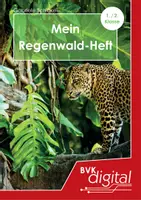 Vorschau - Unterrichtsreihen - Mein Regenwald-Heft (1./2. Klasse, Kurzprojekt) - Deckblatt