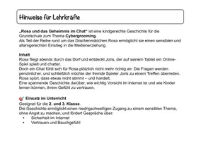Vorschau - Arbeitsblätter - Cybergrooming in der Grundschule – differenziertes Leseheft (3 Niveaustufen, auch für schwache Leser & DaZ) - Seite 2