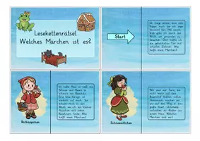 Vorschau - Arbeitsblätter - Märchen: XXL Sparpaket - Deutsch - Kl. 2-4 (Stationenlernen & Lesen) - Seite 3