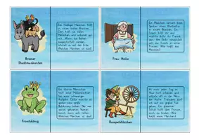 Vorschau - Spiele - Märchen (Gebrüder Grimm): Lesekettenrätsel "Wer bin ich?" - Deutsch - Kl. 2/3 - Seite 3