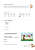 Vorschau - Arbeitsblätter - Mathe - "Rechnen rund um die 10" (Lernzielkontrolle / Test) - Kl. 1 - Seite 3