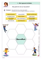 Vorschau - Unterrichtsreihen - Gesund sein - krank sein ... was heißt das? | Klasse 5-7 Biologie Sekundarstufe | Mikroben, Kinderkrankheiten, Allergien | differenzierte Arbeitsblätter, Kopiervorlagen, Freiarbeit mit Lösungen | Lernwerkstatt Gesundheit - Seite 3