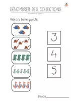 Aperçu - Apprentissages en autonomie - 44. fichiers dénombrer des collections Dinos 2026 - Page 2