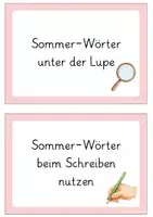 Vorschau - Poster - Reihentransparenz zur Sommer-Unterrichtsreihe - Seite 2