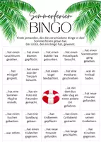 Vorschau - Spiele - Sommerferien Bingo - Unterrichtsmaterial für den perfekten Start nach den Ferien - Seite 2