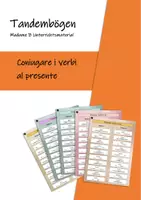 Vorschau - Arbeitsblätter - Tandembögen: Verbi al presente (nivello A1) - Deckblatt