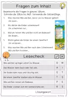 Vorschau - Arbeitsblätter - Materialpaket TEXT DER WOCHE / Lesen / Lesetexte / Lesekonferenz - Seite 3