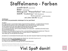 Vorschau - Spiele - Staffelmemos - Materialpaket - Seite 1