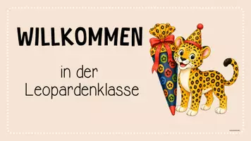 Vorschau - Präsentationen/Tafelbilder - Leopardenklasse - Tafelbilder (Klassentier) - Seite 3