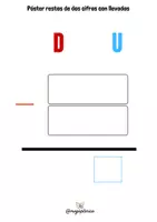 Vista previa - Refuerzo / NEE / Materiales de apoyo - Pack de Restas con Llevadas | Cuaderno de Apoyo Visual y Adaptado - página 3