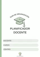 Vista previa - Para docentes: organización, planificación y formación - Planificador Docente (agenda de curso atemporal) - Portada