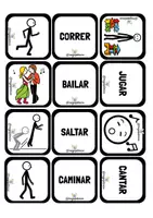 Vista previa - Juegos / Gamificación - Juego de parejas de verbos - Portada