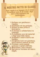 anteprima - Altro tipo di materiale - Cartellone regole tema Egitto - Pagina di copertina