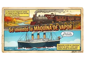 Vista previa - Hojas de trabajo - España contemporánea en cómic | Ciencias Sociales 6.º Primaria | PDF - página 2