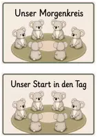 Vorschau - Poster - Morgenkreis Koala-Klasse | 16 Karten - Seite 1