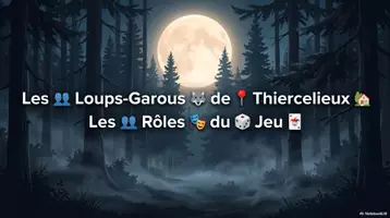 Vorschau - Spiele - Loups-garous (The werewolf game, Französisch) - Seite 1