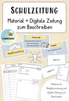 Vorschau - Arbeitsblätter - Schulzeitung - Material, ABs & Digitale Zeitung - Deckblatt