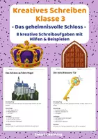 Vorschau - Stundenentwürfe - Materialpaket Kreatives Schreiben Klasse 3 Fantasie - 5 Materialien (Set 2) - Seite 1