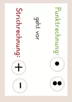 Vorschau - Präsentationen/Tafelbilder - Tafelmaterial_Punkt Vor Strich (3./4. Klasse Mathematik) - Seite 2