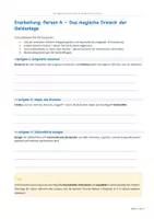 Vorschau - Arbeitsblätter - Anlageformen & Magisches Dreieck - Komplette Unterrichtsstunde - Seite 3