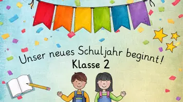 Vorschau - Präsentationen/Tafelbilder - Tafelbild neues Schuljahr_bunt-gedacht - Seite 3
