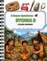 anteprima - Esercizi - SUPER QUADERNO DI STORIA 3 - l'Homo Sapiens - Pagina 1