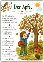 Vorschau - Mal- und Bastelvorlagen - Herbstgedichte für die 2. und 3. Klasse 🍂📖 - Seite 3