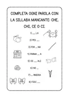 anteprima - Esercizi - Verifica su che/chi - ce/ci - Pagina 2