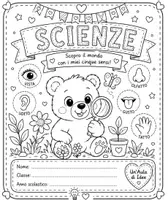 anteprima - Poster - copertina scienze classe 1^ - Pagina di copertina