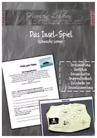 Vorschau - Arbeitsblätter - Einstieg in das Fach Politik/Sozialkunde - Das Inselspiel für schwache Lerner! - Deckblatt