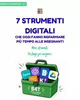 anteprima - Programmi scolastici / Materiali per docenti - Cassetta Digitale #1 – 7 strumenti digitali per la scuola - Pagina 1