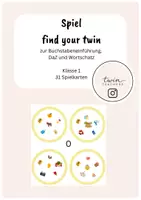 Vorschau - Spiele - Spiel: Find your twin! Buchstabeneinführung O - Deckblatt