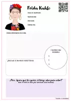 Vorschau - Arbeitsblätter - Biografías de mujeres fuertes - Arbeitsblätter - Seite 1