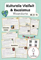 Vorschau - Merkblätter - Rassismus & Kulturelle Vielfalt: Wissenskartei - Deckblatt