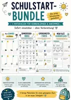 Vorschau - Stundenentwürfe - Schulstart-Bundle | 4 Kennenlernspiele & Ideen für die erste Schulwoche - Deckblatt