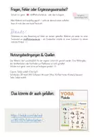 Vorschau - Stationenlernen - Yoga Stationen (inkl. Verlaufsplanung für 1 Stunde) - Seite 1
