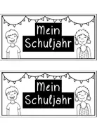 Vorschau - Arbeitsblätter - Schuljahresende Flipbook - Erinnerungen am Ende des Jahres festhalten - Seite 1