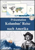 Vorschau - Präsentationen/Tafelbilder - Kolumbus - Reise nach Amerika Präsentation - Deckblatt