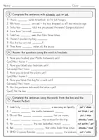 Vorschau - Arbeitsblätter - Present Perfect: ALREADY, JUST, YET – Differenzierte Arbeitsblätter Englisch (Klasse 6/7) - Seite 3