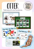 Vorschau - Fördermaterial/Inklusion - Otter - Tafelmaterial für die Grundschule - Deckblatt