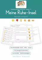 Vorschau - Arbeitsblätter - Gefühle & Emotionen - Meine Ruhe-Insel - Seite 1