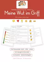 Vorschau - Arbeitsblätter - Gefühle & Emotionen - Meine Wut im Griff - Seite 1